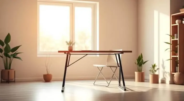 Foldable Tables That Transform Any Space Into a Modern Office
