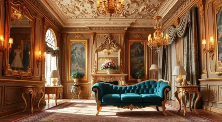 Rococo, Interior Decoration, Home and decoration