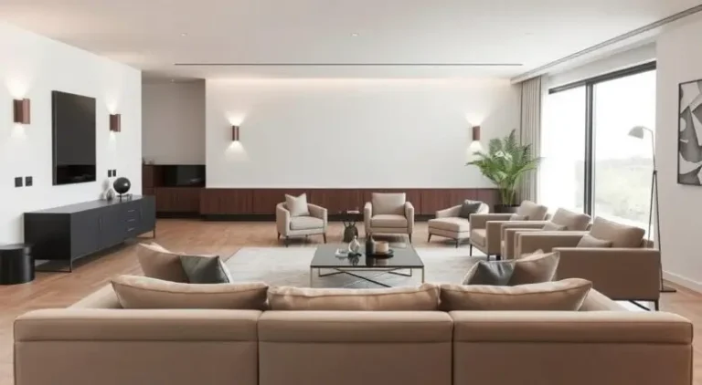 living room, Comfortable Furniture