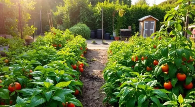 vegetable garden at home