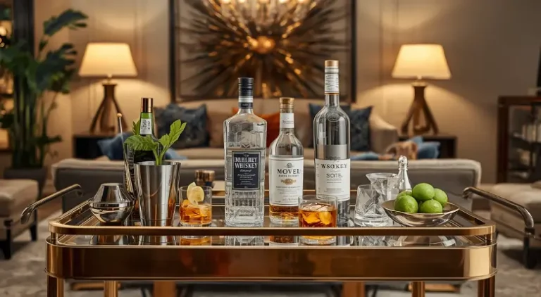 Home Bar Setup Guide Stock Your Bar Cart Like a Pro (Under $200)