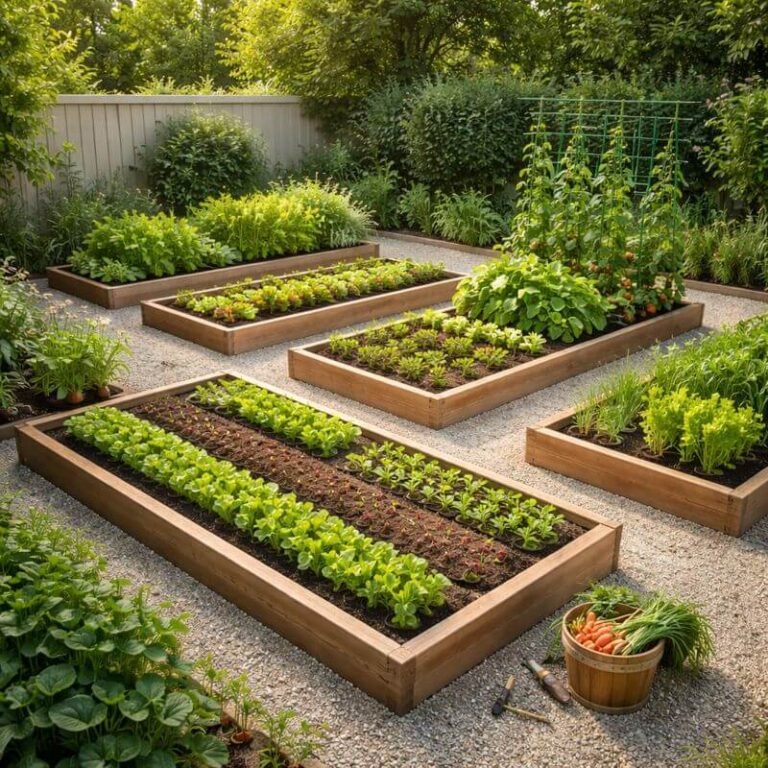 Succession planting for home gardens